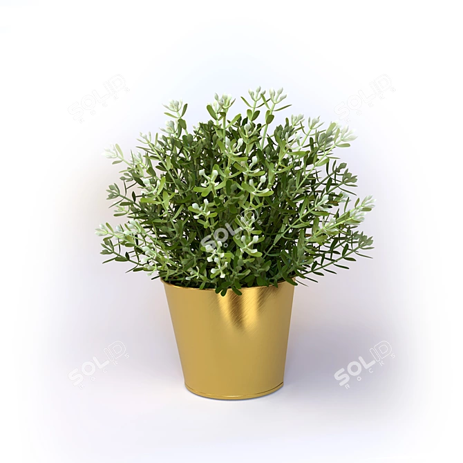 FEJKA Artificial Potted Plants - Lifelike Home Decor 3D model image 4