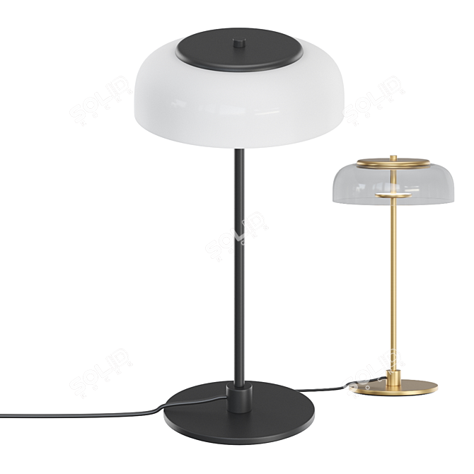 Title: Elegant Nuura Blossi Table Lamp 3D model image 1