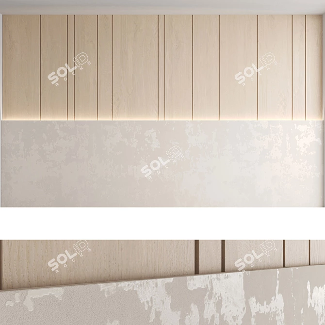 Decorative Panel Set - Premium Wall Decor 3D model image 5