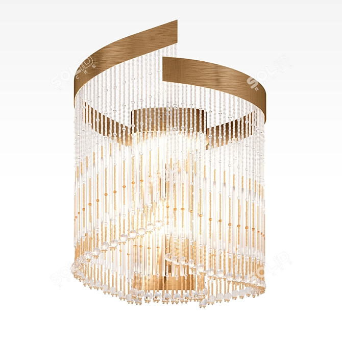 Elegant Patrizia Volpato Wall Lamp 3D model image 5