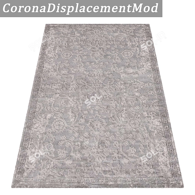 Premium Carpet Set: High-Quality Textures & Versatile Designs 3D model image 4