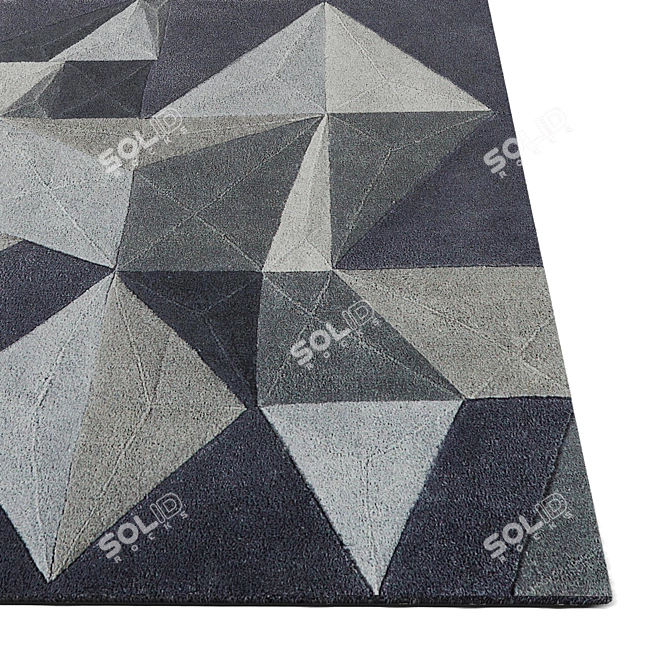 Stylish Soft Carpets for Your Interior 3D model image 2