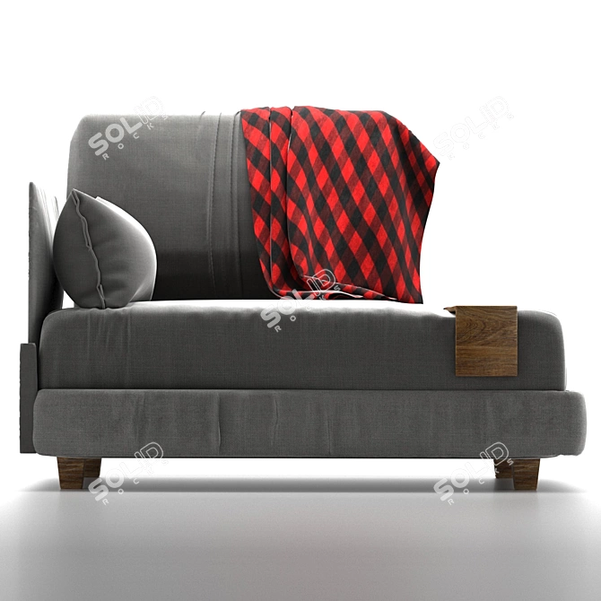 Modern Comfort: Koctas Fly Sofa 3D model image 2