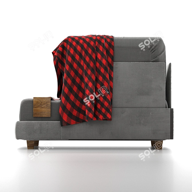 Modern Comfort: Koctas Fly Sofa 3D model image 5