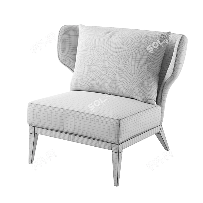 Elevate Lounge Chair 3D model image 5