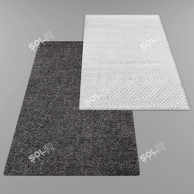 Modern Style Rug Collection 3D model image 3