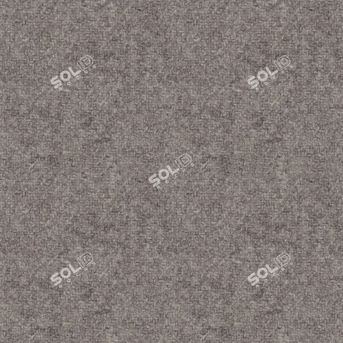 King Wool Seamless Textured Wallpaper Set (4 pcs) 3D model image 2