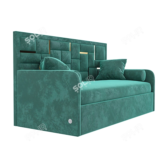 MOLLY Sofa Bed - Sleek Design & Comfortable 3D model image 2