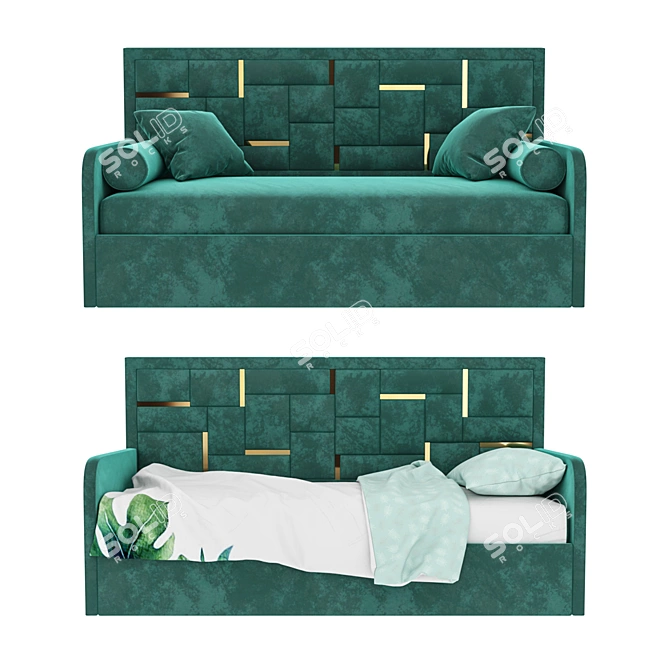MOLLY Sofa Bed - Sleek Design & Comfortable 3D model image 7