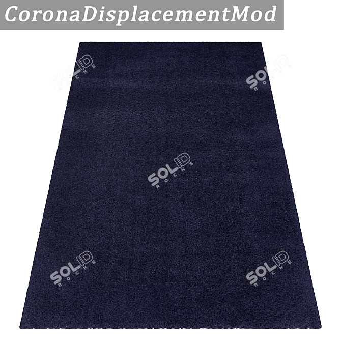 Luxurious Carpet Set: High-Quality Textures. 3D model image 4