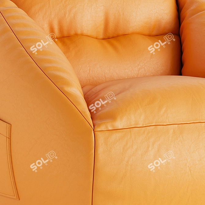 Cozy Lounge Sofa 3D model image 11