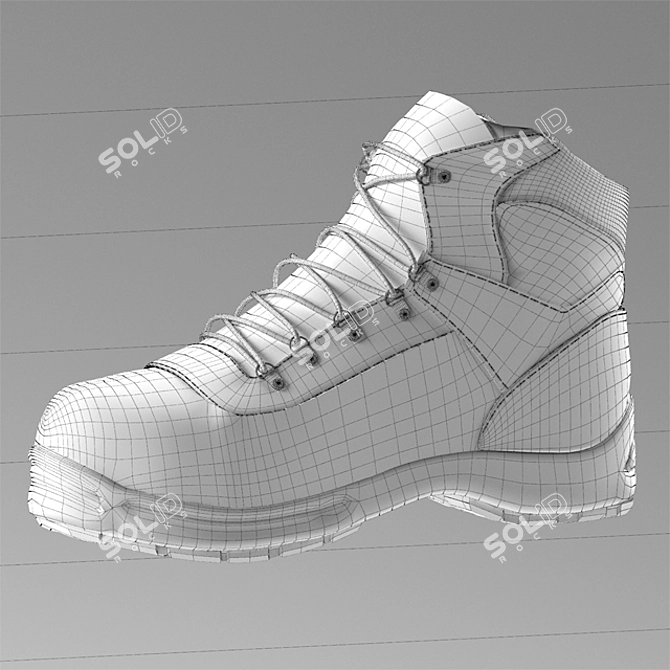 Corona-proof Shoe: Ultimate Protection 3D model image 3