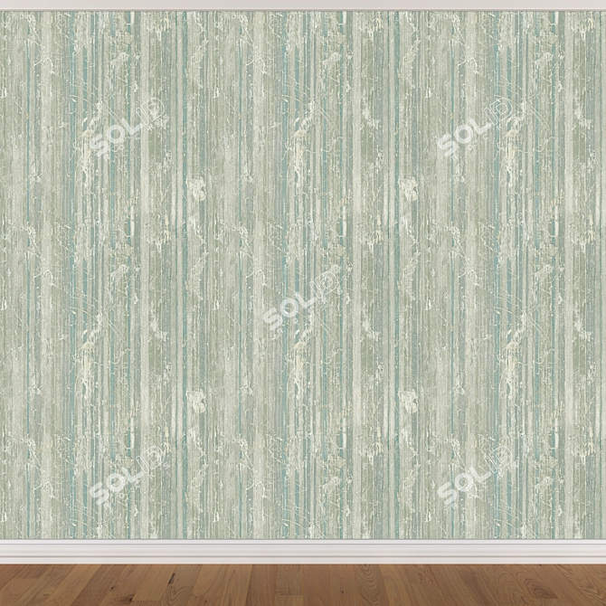 3 Color Seamless Wallpaper Set 3D model image 3