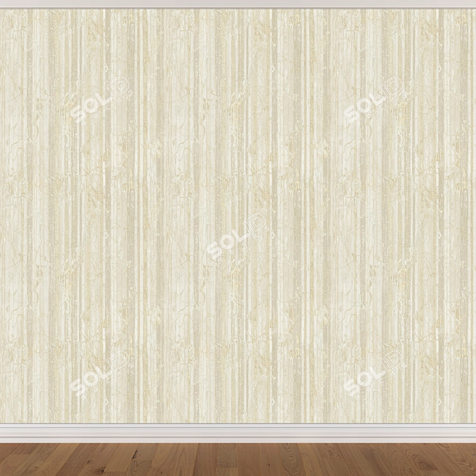 Seamless Wallpaper Set - 3 Colors 3D model image 2