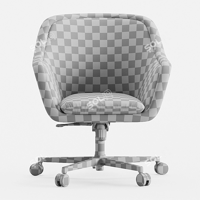 Ultimate Comfort Bumper Chair 3D model image 5