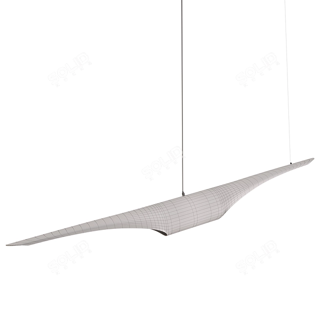 Minimalist Scandinavian Pendant Lights 3D model image 2