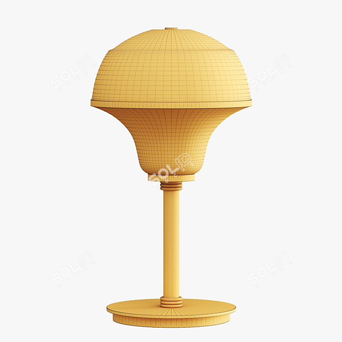 Mid-Century Stella Table Lamp 3D model image 3