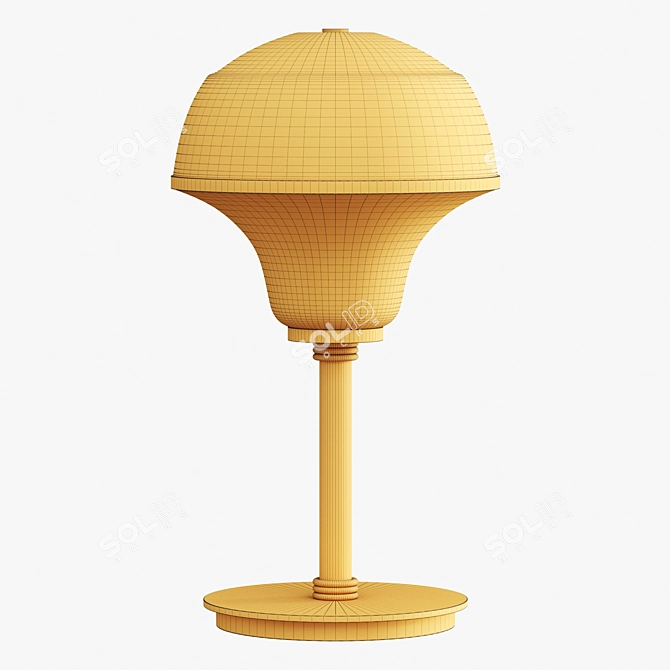 Mid-Century Stella Table Lamp 3D model image 6