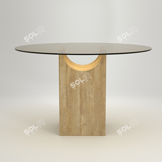  Timeless Elegance: VESTIGE Table 3D model image 2