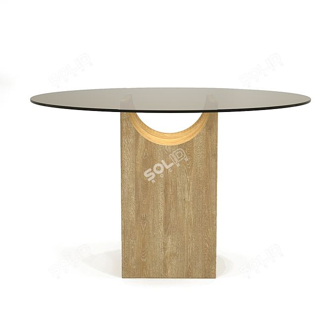  Timeless Elegance: VESTIGE Table 3D model image 5