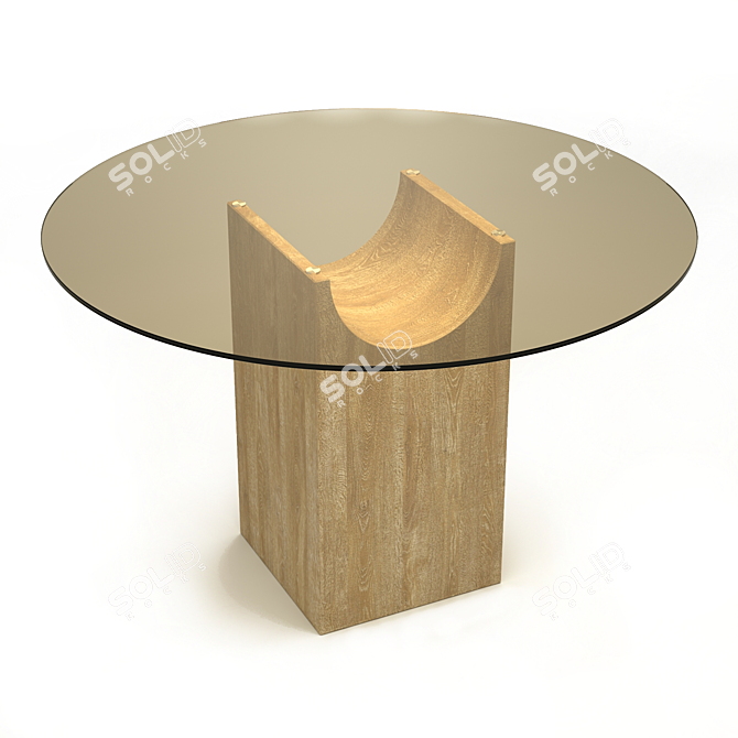  Timeless Elegance: VESTIGE Table 3D model image 8