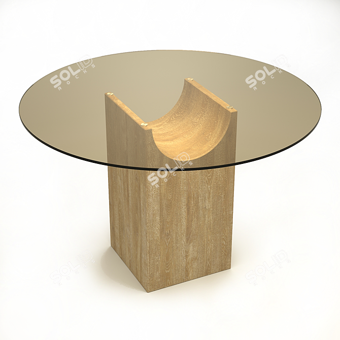  Timeless Elegance: VESTIGE Table 3D model image 9