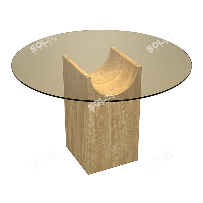  Timeless Elegance: VESTIGE Table 3D model image 10