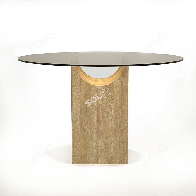  Timeless Elegance: VESTIGE Table 3D model image 11