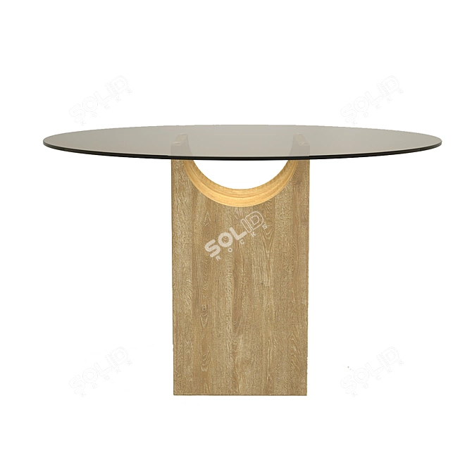  Timeless Elegance: VESTIGE Table 3D model image 12