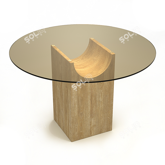  Timeless Elegance: VESTIGE Table 3D model image 23