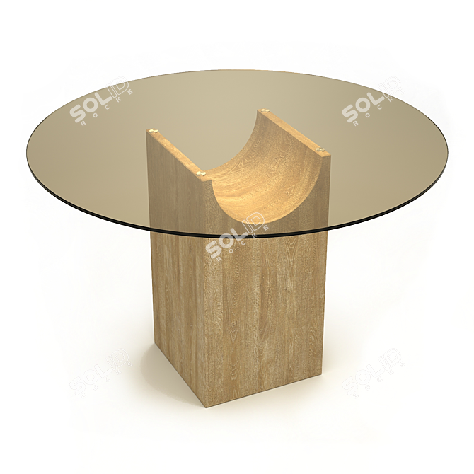  Timeless Elegance: VESTIGE Table 3D model image 24