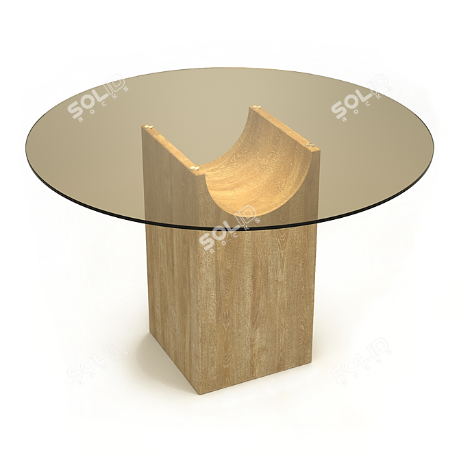  Timeless Elegance: VESTIGE Table 3D model image 26