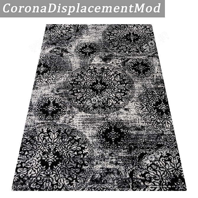 Luxury Carpets Set | High-Quality Textures 3D model image 4