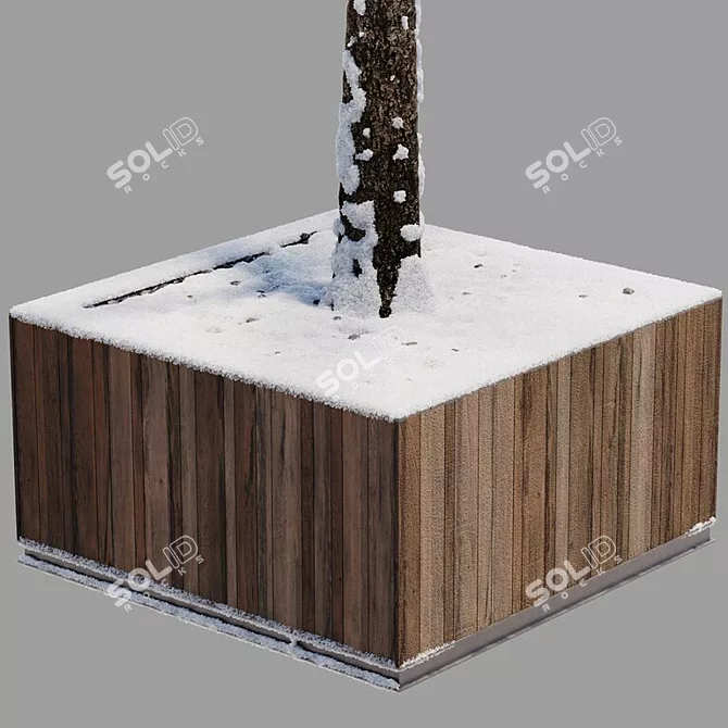 Versatile Dual-Season Tree 3D model image 5