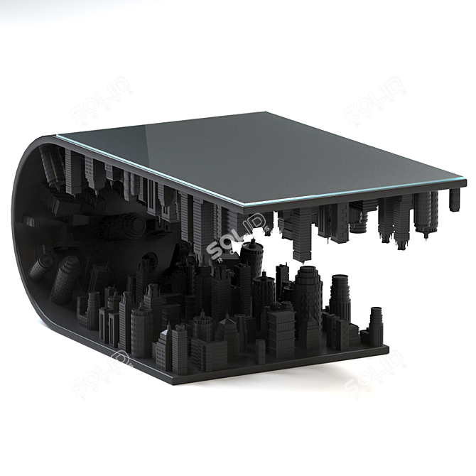 Title: Dreamscape Coffee Table 3D model image 2