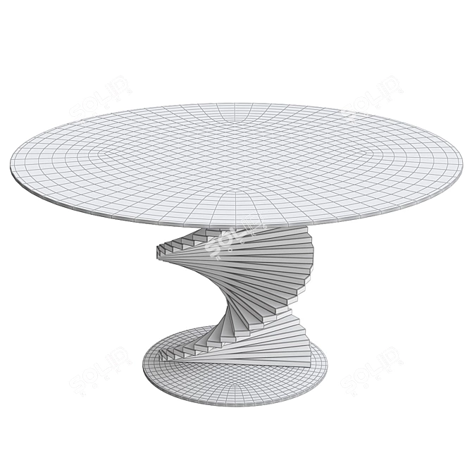 Elegant Firenze 8067 Timepiece 3D model image 2