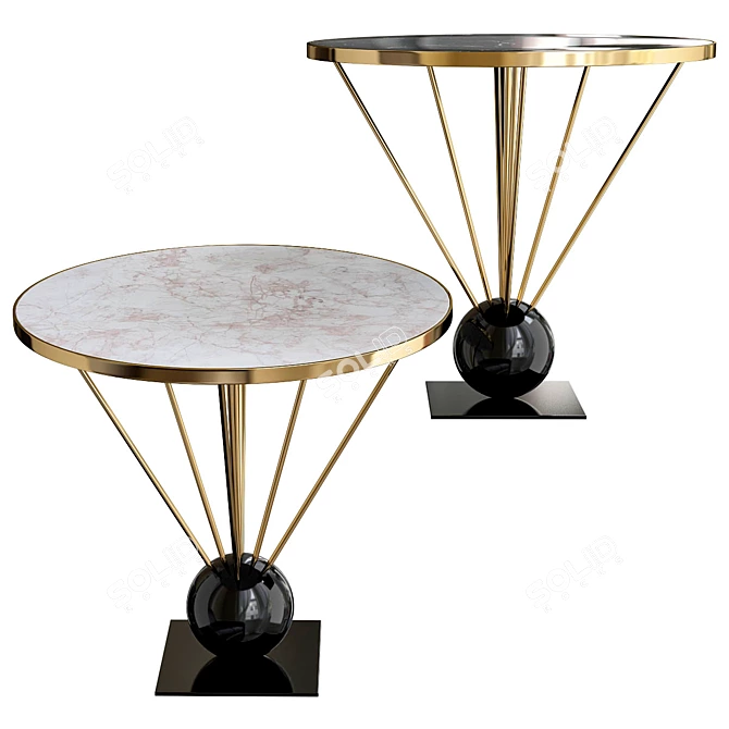 Cosmic Side Table 3D model image 1