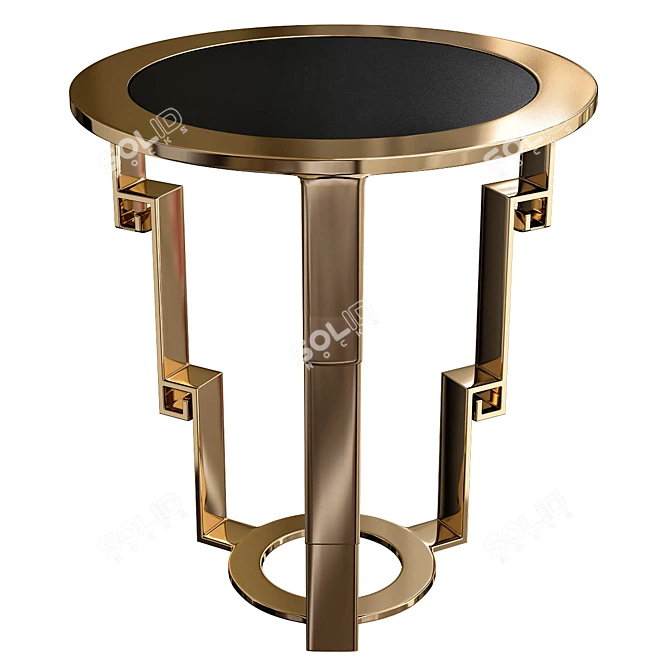 Modern Minimalist Rex II Side Table 3D model image 1