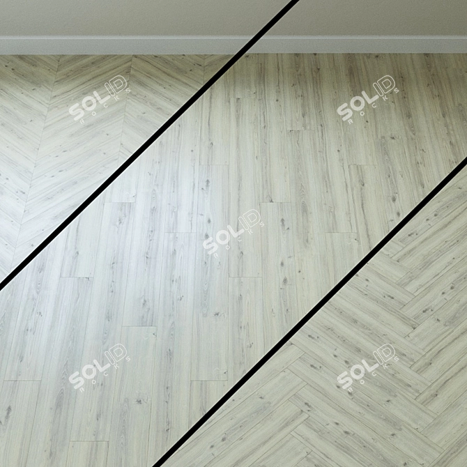 Egger Pro Classic Laminate: Light Western Oak 3D model image 1