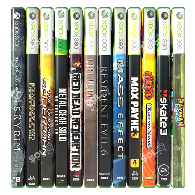 Xbox 360 Games Bundle: Vol. 2 3D model image 2