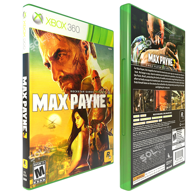 Xbox 360 Games Bundle: Vol. 2 3D model image 3