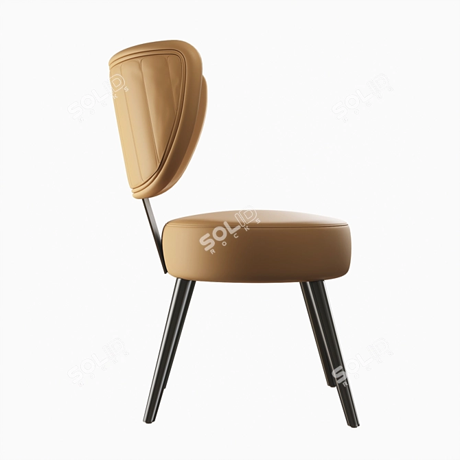 Sicis Blow Chair: Distressed Elegance 3D model image 2