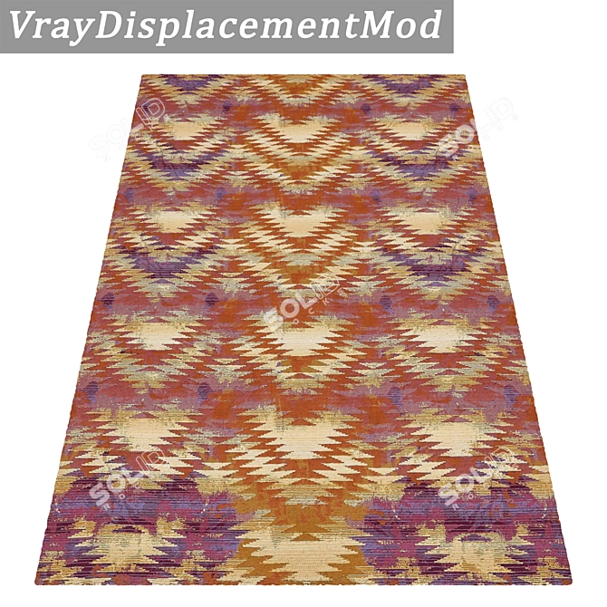 Luxury Carpet Collection 3D 3D model image 3