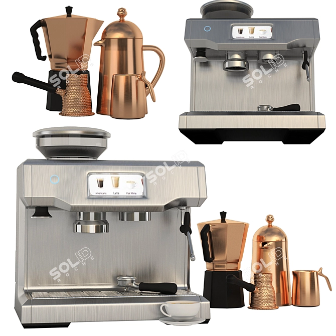 Brewmaster Espresso Savior 3D model image 4