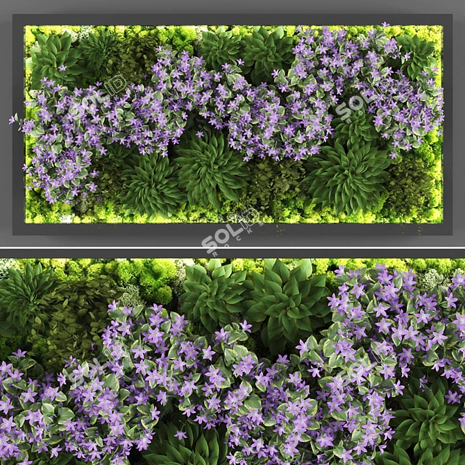 Green Oasis: 116-Vertical Garden 3D model image 1