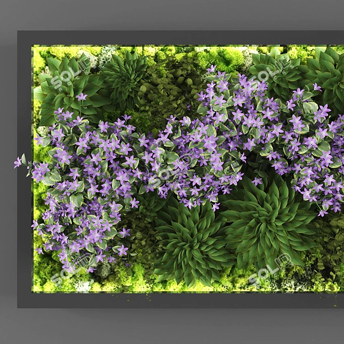 Green Oasis: 116-Vertical Garden 3D model image 2