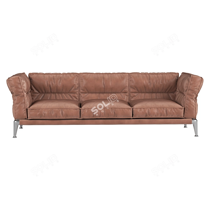 Cozy Comfort Adda Sofa 3D model image 2