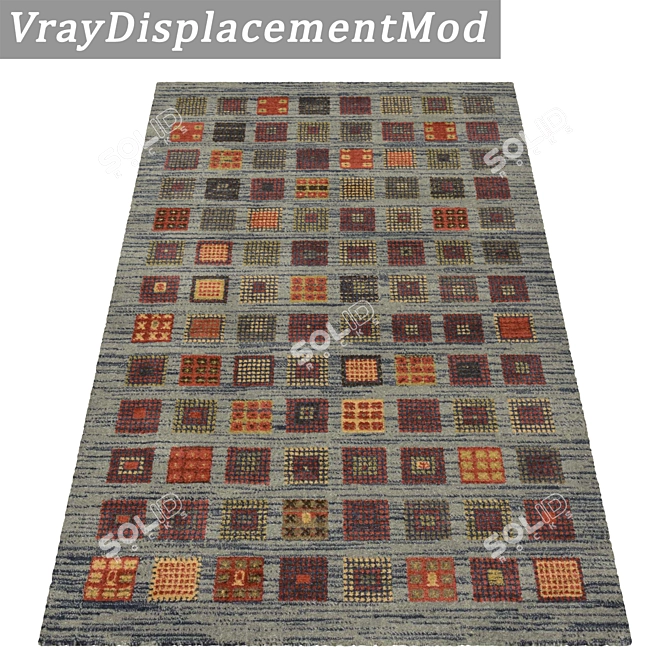 Luxury Carpet Set: High-Quality Textures 3D model image 3