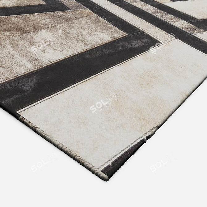 Elegant Interior Carpets 3D model image 2