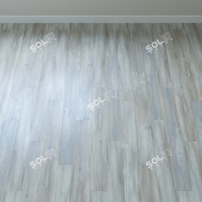 Natural Abergele Oak Laminate 3D model image 2